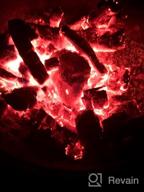 картинка 1 прикреплена к отзыву MYard Fireproof Demon Fire Pit Skull (Hollow, Flame From Eye Holes) Gas Log For Fireplace, Firepit, Camp Fire, Halloween Decor (Demon Black Skull, 1Pk) от Angie Strongheart