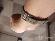 img 1 attached to Beyite Leather Bands: Perfect Fit For Fitbit Alta And Alta HR (5.5" - 8.1") review by Leonard Babers