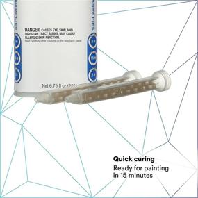 img 2 attached to 🔍 3M Self-Leveling Seam Sealer 08307: Quick-Curing Epoxy for Seamless Joints - 200 mL/6.75 fl oz Cartridge