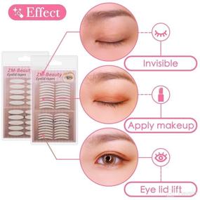 img 3 attached to Enhance Your Eyes Naturally with Invisible Medical Use Stickers - Essential Mono Eyelid Tool & Accessory in Makeup Brushes & Tools