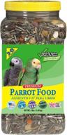 3d premium parrot food 4lbs logo
