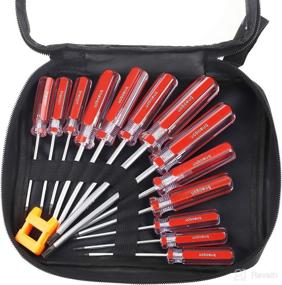 img 2 attached to Uoboeuq 13 Piece Magnetic Screwdrivers T4、T5、T6、T7、T8、T9、T10、T15、T20、T25、T27、T30、T40