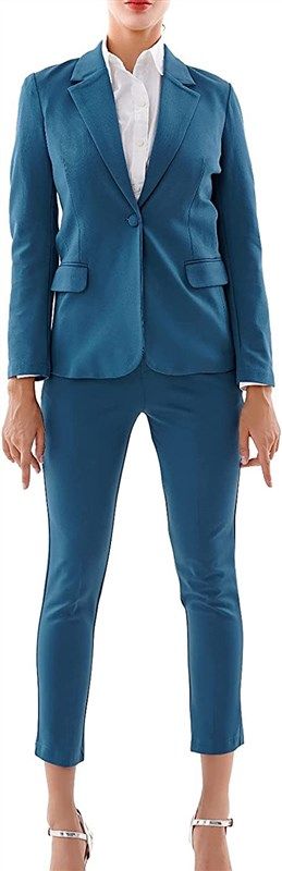 marycrafts womens business blazer pant women's clothing at suiting & blazers 로고