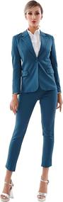 img 2 attached to 👩 Marycrafts Women's Business Blazer Pant - Suiting & Blazers Collection