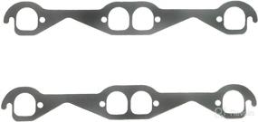 img 4 attached to Ultimate FEL-PRO 1406 Exhaust Manifold Gasket Set: Top-quality Performance and Perfect Fit!