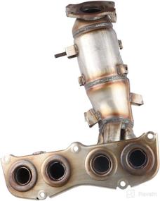 img 1 attached to 🚗 Efficient Replacement MOSTPLUS Exhaust Manifold with Catalytic Converter for 02-06 Toyota Camry Solara L4 2.4L (Replaces 674-811)