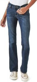 img 4 attached to Lucky Brand Women'S Mid Rise Sweet Bootcut Jeans For Women