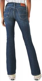 img 2 attached to Lucky Brand Women'S Mid Rise Sweet Bootcut Jeans For Women