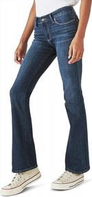 img 3 attached to Lucky Brand Women'S Mid Rise Sweet Bootcut Jeans For Women