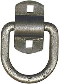 img 1 attached to 🔒 Keeper D-Ring Anchor Point: 3-3/8" with Sturdy Bracket for Secure Fastening