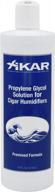 xikar humidor solution - pre-mixed liquid to maintain 70% relative humidity in cigar humidors - 16 fl oz bottle (pack of 1) logo