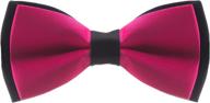 🎩 men's accessories - bowtie in white with black trim, ideal for ties, cummerbunds & pocket squares логотип