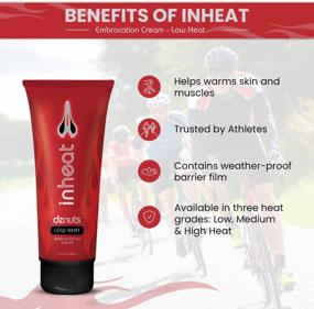 img 2 attached to Dznuts InHeat Embrocation Cream: Your Winter Chamois Solution – 6.7 Fl. Oz, Low Heat Formula