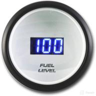 🔧 enhanced seo: motor meter racing 2" electronic digital fuel gauge - blue led display, dimmer, waterproof, pin-style installation логотип