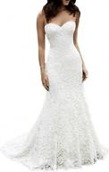 👰 siqinzheng womens sweetheart wedding mermaid dress: elegant women's clothing for weddings логотип