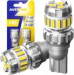 upgrade your vehicle's reverse lights with autoone 912 921 led bulbs - 300% brighter and error-free, pack of 2 logo