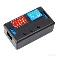 🕒 efficient 12 volt timer relay: drok 0.1s to 999min automotive digital delay relay with led display logo