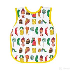 img 4 attached to 🍽️ BapronBaby Eric Carle Food Parade Bapron - Waterproof Stain Resistant Bib - Machine Washable - 6m - 5yr - (Baby/Toddler 6m-3T) - Improved SEO