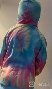 img 8 attached to Bbalizko Unisex Kids Tie Dye Sweatshirt: Trendy Hoodies for Boys and Girls with Kangaroo Pocket