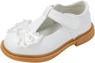 👑 padgene bowknot princess girls' wedding shoes - flats for walking логотип