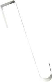 img 3 attached to AnapoliZ Wreath Hooks Door Hanger For Bathroom Bedroom, Coats, Towels Metal Home Display Holiday Front Door Special Elegant Unique Design Premium Sturdy Metal (2 Piece, White)