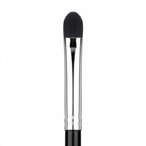 img 4 attached to EIGSHOW-Pro Short Shader Eye Makeup Brush With Dense Natural Bristles For Perfectly Packed Eyeshadow Application