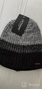 img 6 attached to Winter Style Upgrade: LETHMIK Skull Beanie - A Perfect Mix Of Knitting And Slouchiness!