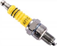 goofit a7tc spark plug for 50cc-150cc atv, moped, go kart, and scooter ignition replacement logo