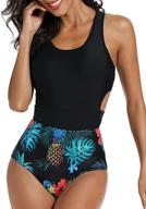 👙 molybell racerback women's clothing swimsuit, the perfect high-waisted monokini at swimsuits & cover ups logo