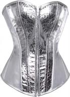 vintage stripe waist cincher corset vest for women | underbust bodyshaper in plus sizes логотип