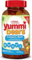 hero nutritionals yummi bears complete 🐻 витамин и минерал гумми-витамины для детей логотип