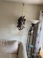 img 1 attached to TimeYard 2 Tier Macrame Plant Hanger - Handmade Double Indoor Planter Pot Holder - Modern Boho Home Decor With Ceiling Hook (1 PCS) review by Laura Rodriguez