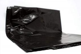 img 2 attached to NAHANCO B354: Durable, Black Plastic Garment Bag Roll - 333 Bags Included!