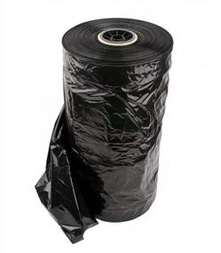 img 4 attached to NAHANCO B354: Durable, Black Plastic Garment Bag Roll - 333 Bags Included!