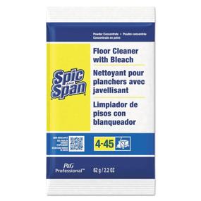 img 2 attached to 🌟 Spic and Span 02010 Powder Floor Cleaner with Bleach - Case of 45, 2.2 ounces Each: Effective Cleaning Solution for Sparkling Floors