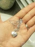 img 1 attached to Sterling Silver Pet Ashes Urn 💎 Necklace with Funnel Filler - WINNICACA Cremation Jewelry review by Sean Baller