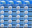 high-capacity licb cr1616 lithium coin batteries - 20-pack button cell batteries for long-lasting power logo