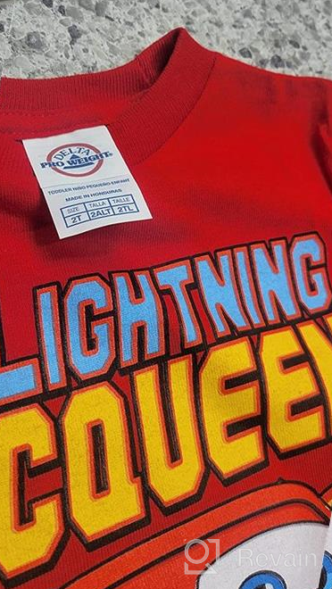 img 1 attached to Cars Lightning McQueen T-Shirt for Boys by Disney review by Luis Nelson