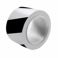 ultratape 1165: одобренная для чистых помещений черно-белая полосатая лента для разметки пола, предназначенная для использования в чистых помещениях, - рулон 1 дюйм x 54 фута логотип