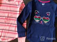img 1 attached to Girls' Clothing: Spotted Zebra 👧 Toddler Long Sleeve Tops, Tees & Blouses review by Ashley Watkins