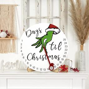 img 3 attached to Countdown To Christmas With DAZONGE'S Grinch Advent Calendar & Wreath Set