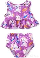 toddler swimsuit cheetah swimming swimwear logo