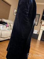 img 1 attached to Length Hooded Bathrobe Housecoat Nightgown Men's Clothing in Sleep & Lounge review by Kyle Earley