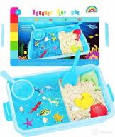 🌈 rainbowfun ocean sensory bin with ocean animal toys, water beads, sensory toys for toddlers, preschoolers, and kids ages 3-8 логотип