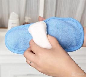 img 3 attached to 🧤 Bath Gloves with Shower Massage - Randomly Assorted