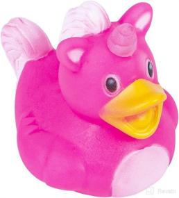 img 2 attached to 🦄 Rhode Island Novelty - One Dozen 2 Inch Unicorn Rubber Duckies