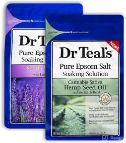 img 4 attached to Dr Teals Epsom Soothe Lavender Personal Care