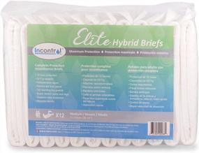 img 2 attached to Elite Hybrid Adult Incontinence Briefs (12 Pack) For XS Size - InControl