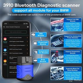 img 1 attached to 🛠️ 2022 AUTOPHIX 3910 Bluetooth BMW Diagnostic Scan Tool: Full-System Car Code Reader with EPB, CBS, ETC Special Functions, Battery Check, Throttle Learning - iPhone, iPad, Android Compatible