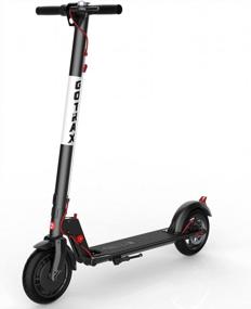 img 4 attached to Gotrax XR Ultra Electric Scooter: Max Range & Speed, LG Battery & 300W Motor, Pneumatic Tires, Foldable Escooter for Adults